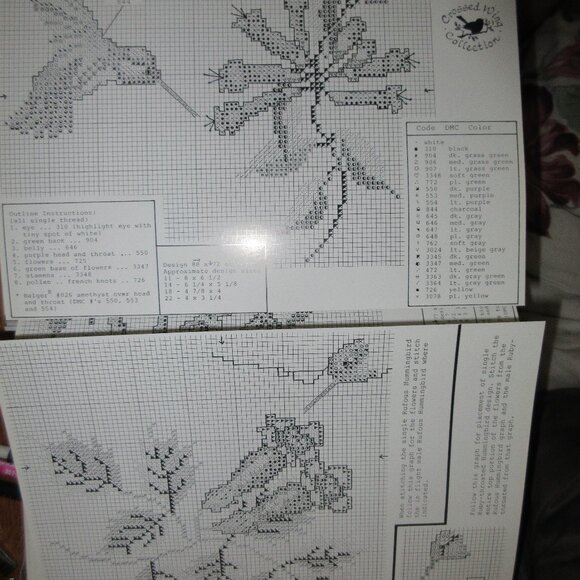 Crossed Wing Collection FEATHERED GEMS No. 4 - Picture 3 of 3